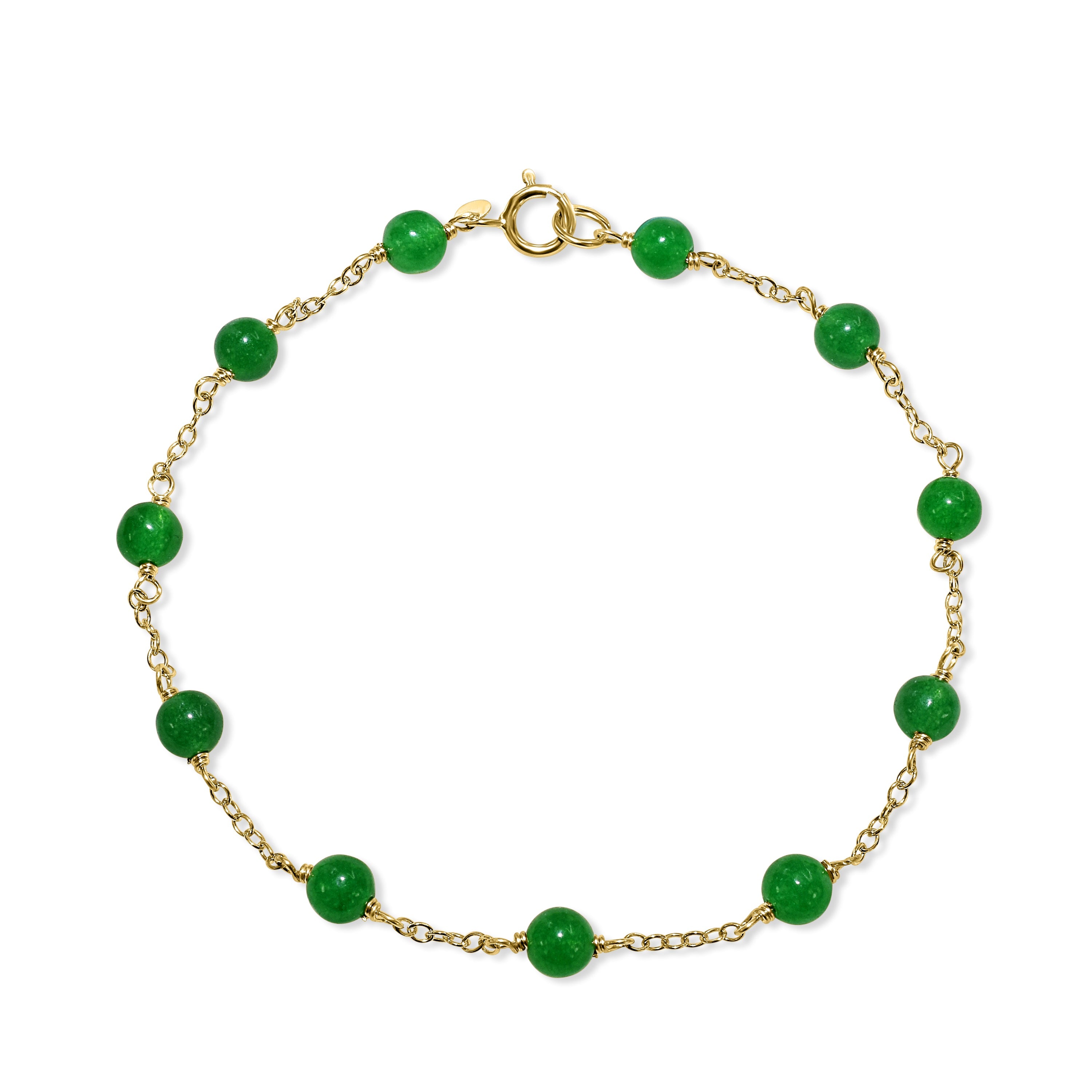 14k Gemstones and Pearl Bracelet