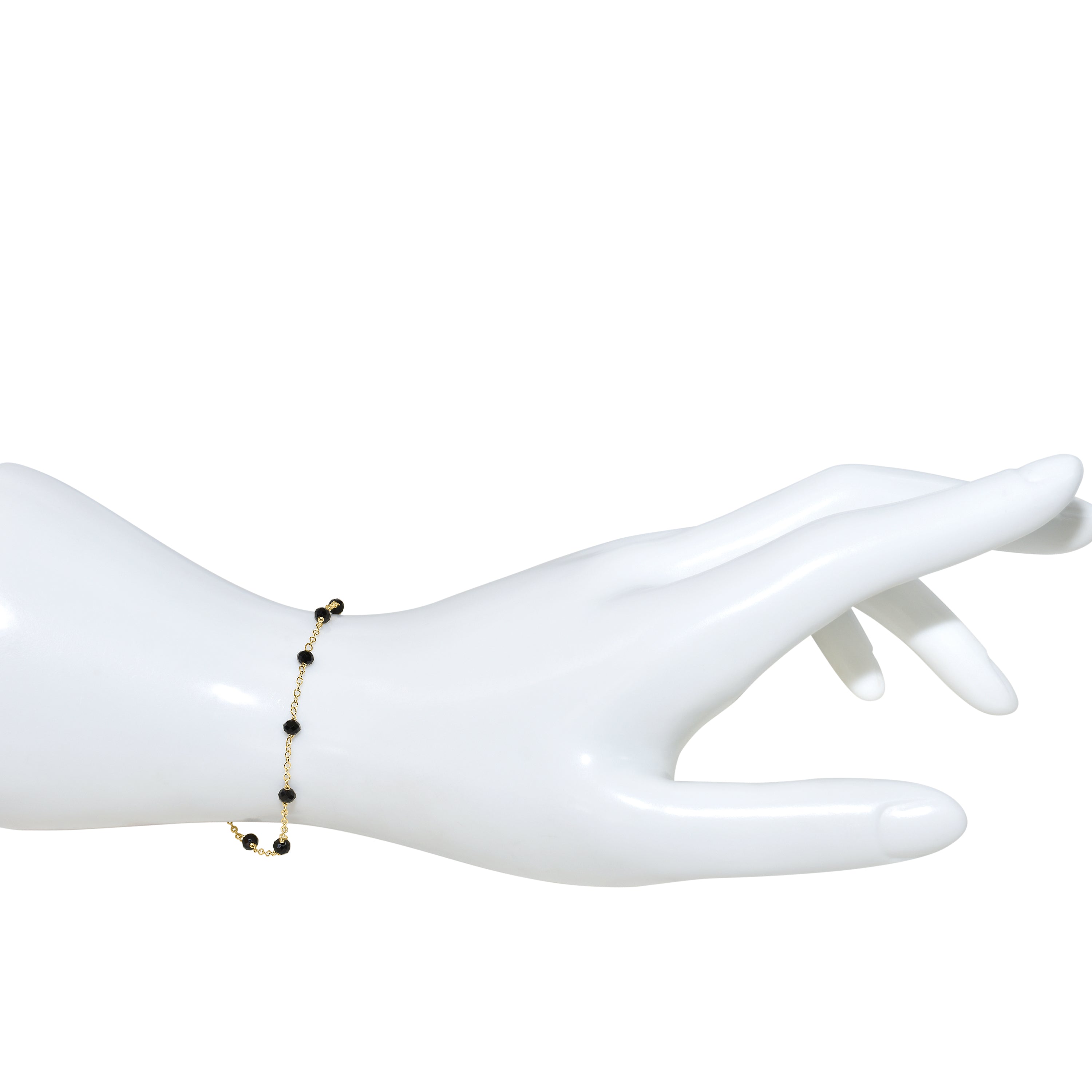 14k Gemstones and Pearl Bracelet