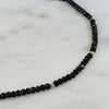 14k Gemstones & Gold Roundel Necklace