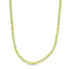 14k Gemstones & Gold Roundel Necklace