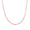 14k Gemstones & Gold Roundel Necklace