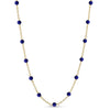 14k Yellow Gold Station Necklace 17
