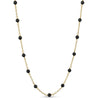 14k Yellow Gold Station Necklace 17