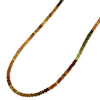 14k Gemstones & Gold Roundel Necklace