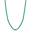14k Faceted Round Bead Necklace