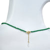 14k Faceted Round Bead Necklace