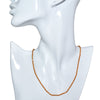 14k Faceted Round Bead Necklace