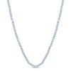 14k Faceted Round Bead Necklace