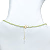 14k Faceted Round Bead Necklace
