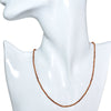 14k Faceted Round Bead Necklace