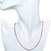 14k Faceted Round Bead Necklace