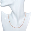 14k Faceted Round Bead Necklace