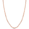 14k Faceted Round Bead Necklace