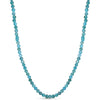 14k Faceted Round Bead Necklace