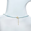 14k Faceted Round Bead Necklace