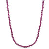 14k Faceted Round Bead Necklace