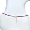 14k Faceted Round Bead Necklace