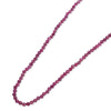 14k Faceted Round Bead Necklace