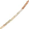 14k Faceted Round Bead Necklace