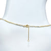 14k Faceted Round Bead Necklace