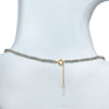 14k Faceted Round Bead Necklace
