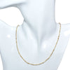 14k Faceted Round Bead Necklace