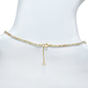 14k Faceted Round Bead Necklace