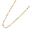 14k Faceted Round Bead Necklace