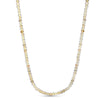 14k Faceted Round Bead Necklace