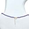 14k Faceted Round Bead Necklace