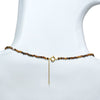 14k Faceted Round Bead Necklace