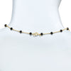 14k Yellow Gold Station Necklace 17