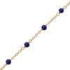 14k Gemstones and Pearl Bracelet