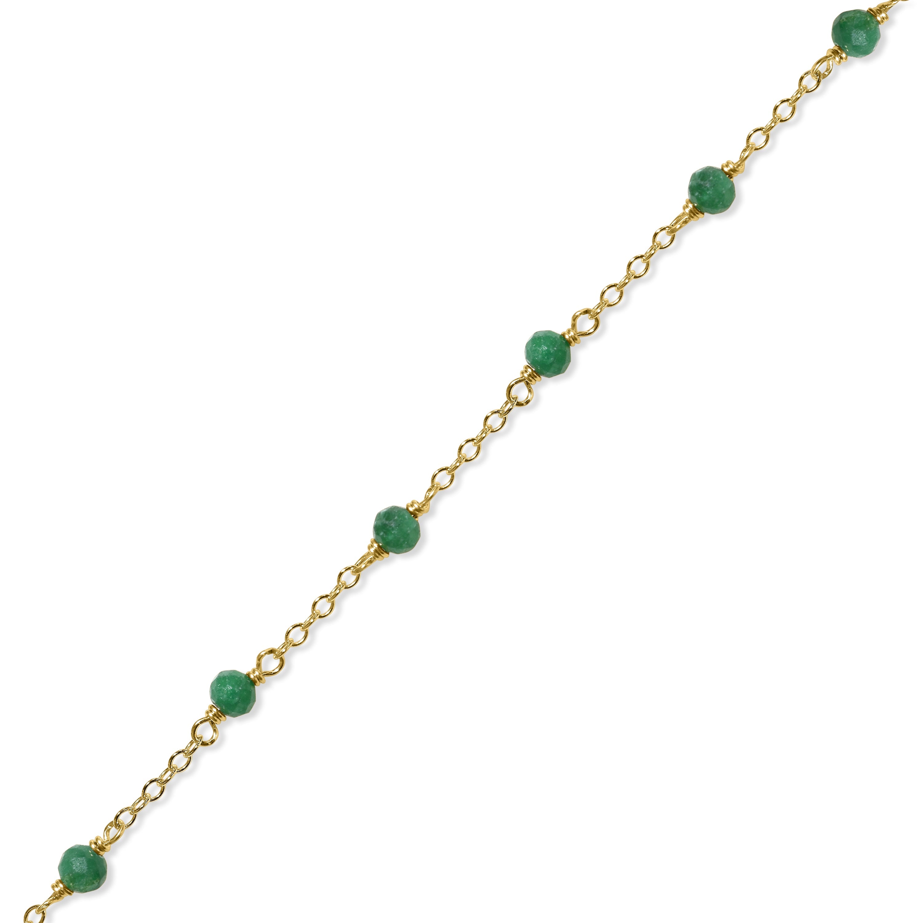14k Gemstones and Pearl Bracelet