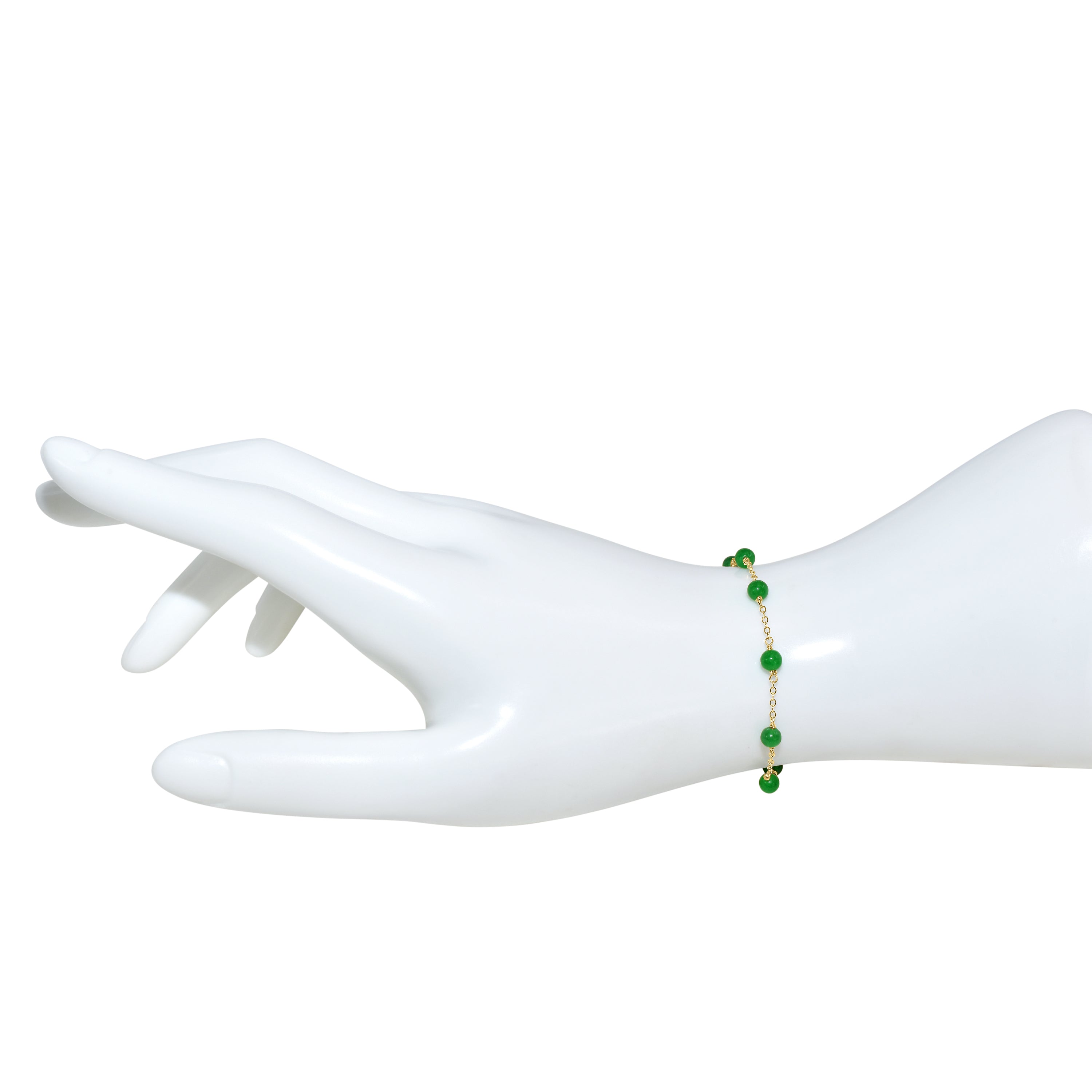 14k Gemstones and Pearl Bracelet