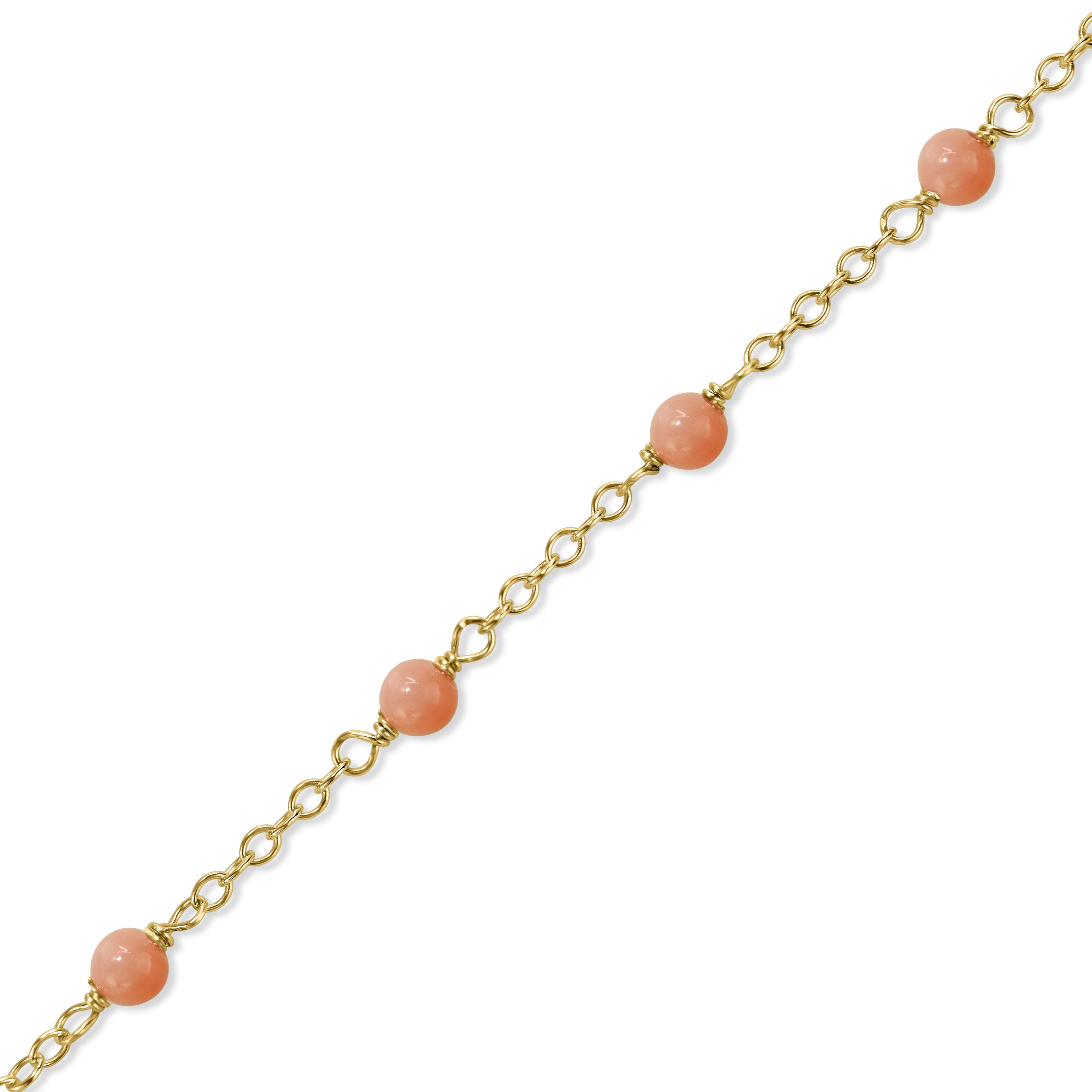 14k Gemstones and Pearl Bracelet