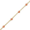 14k Gold Chain Stackable Ring