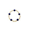 14k Gold Chain Stackable Ring