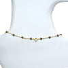 14k Yellow Gold Station Necklace 17