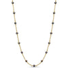 14k Yellow Gold Station Necklace 17