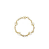 14k Gold Chain Stackable Ring