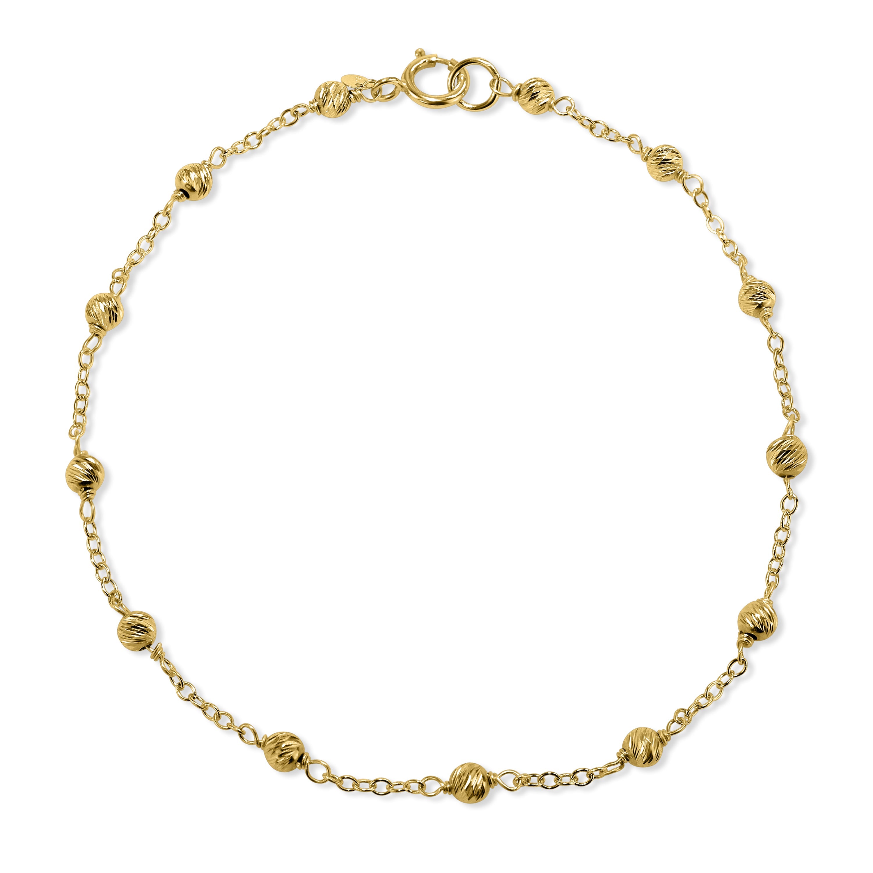 14k Gemstones and Pearl Bracelet