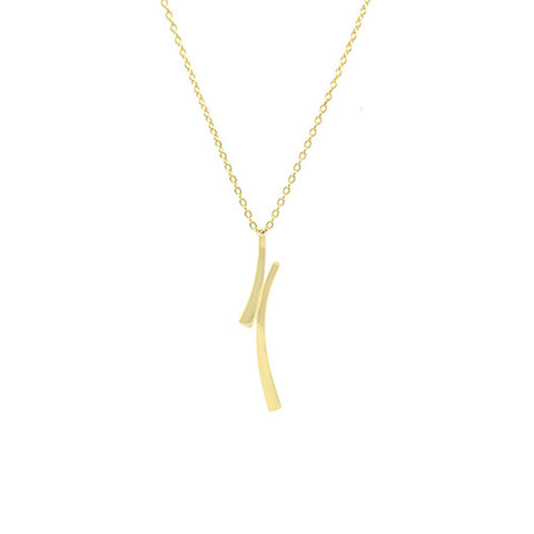 Vertical Arch Necklace