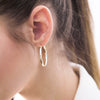 Tube Hoop Earrings